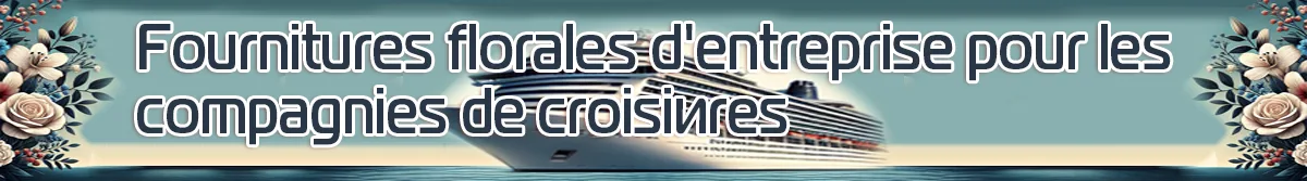 Fournitures florales d'entreprise pour les compagnies de croisière en Estonie